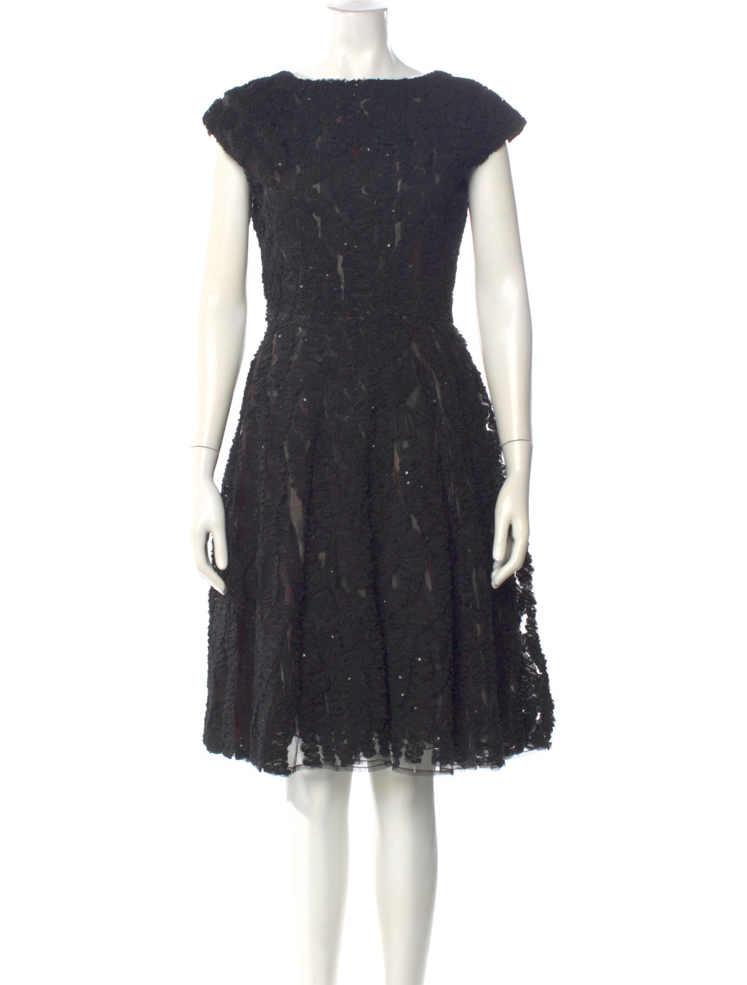 Elie Saab Silk Knee-Length Dress