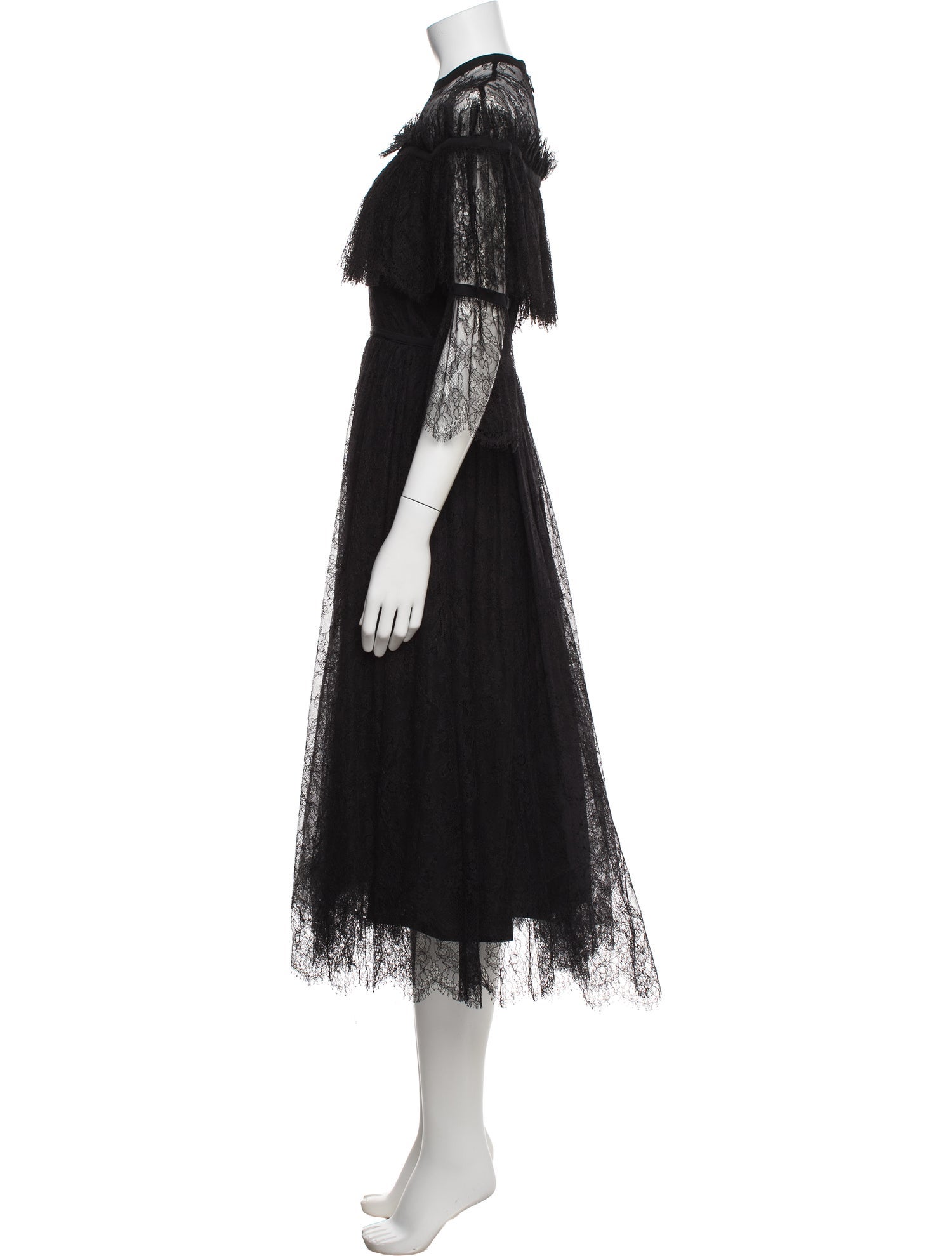 Elie Saab Nylon Midi Length Dress