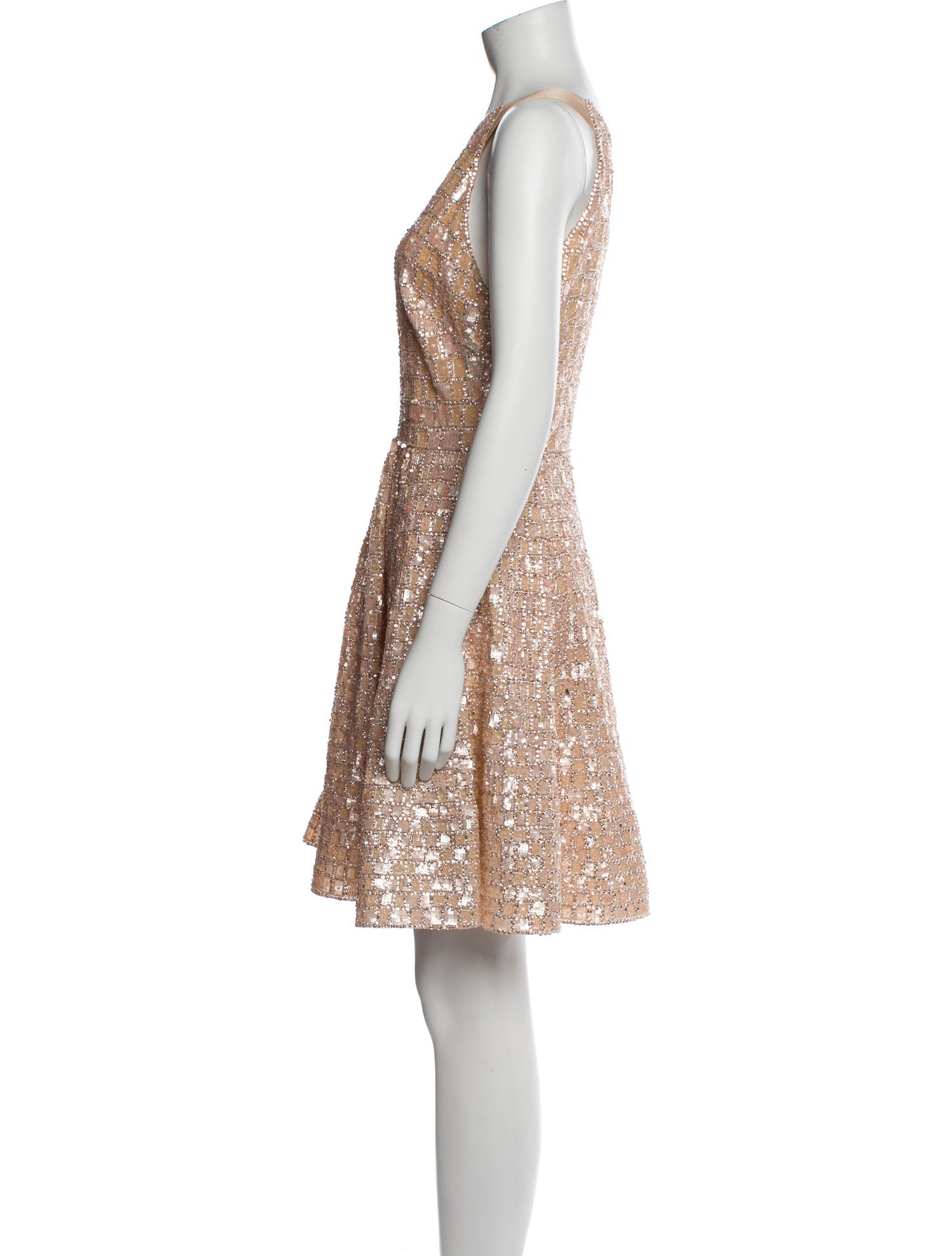 Elie Saab One-Shoulder Mini Dress