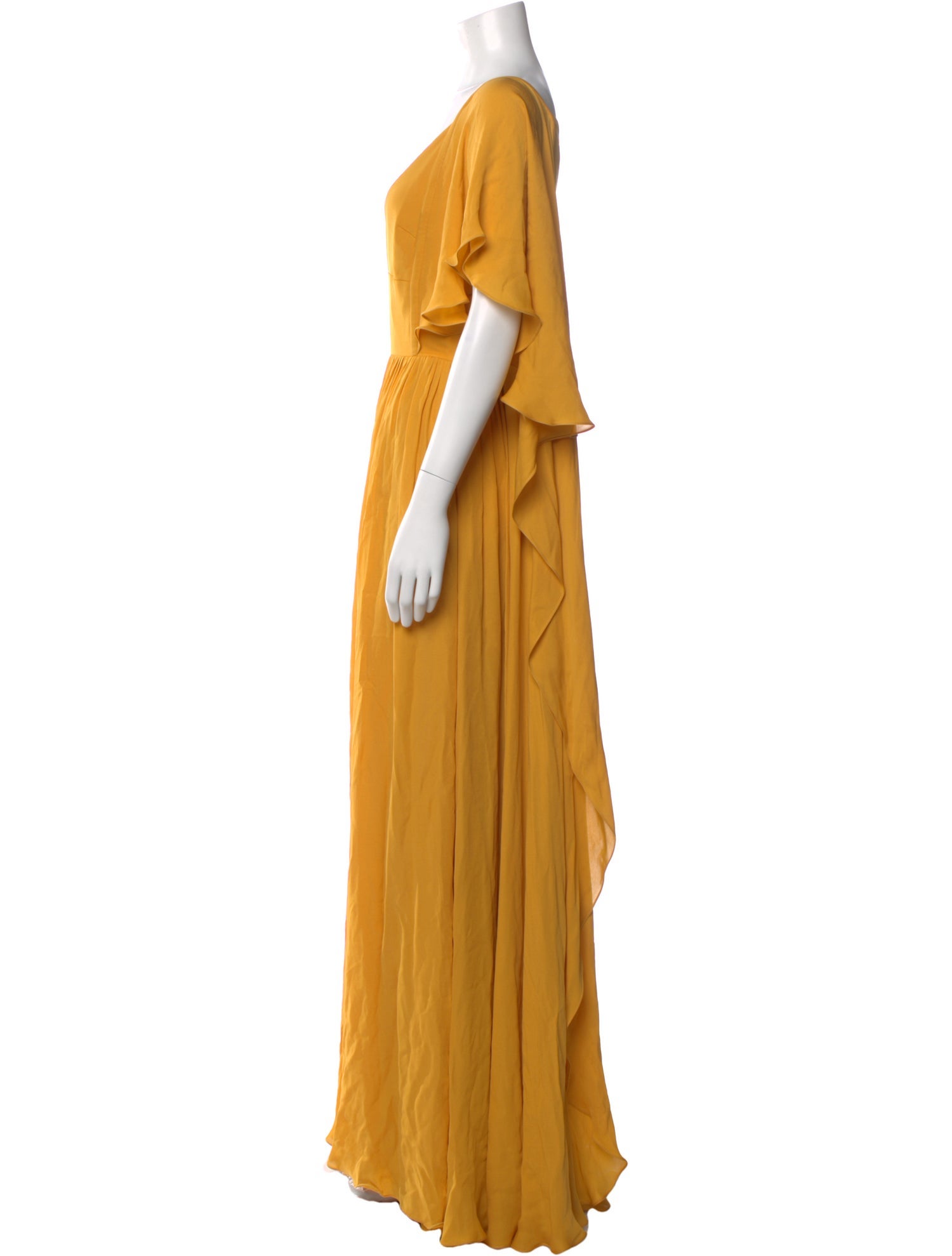 Elie Saab V-Neck Long Dress