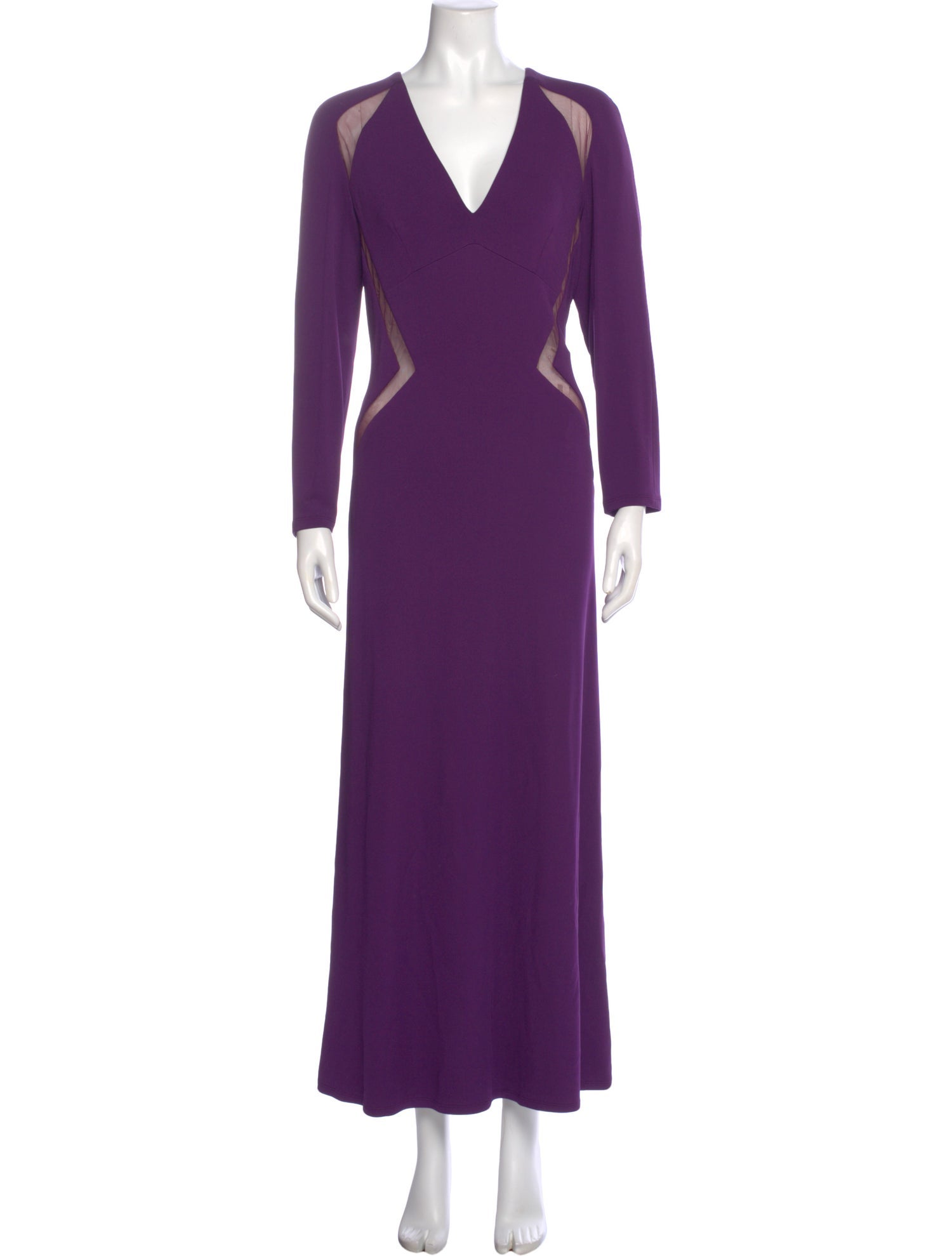 Elie Saab V-Neck Long Dress w/ Tags