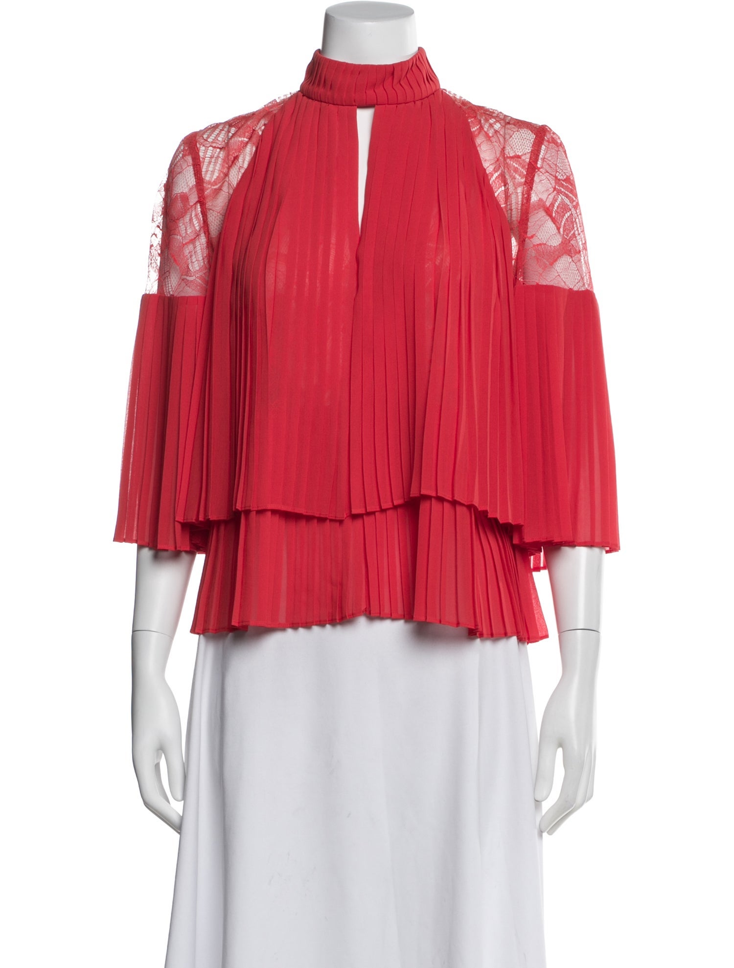 Elie Saab Three-Quarter Sleeve Blouse