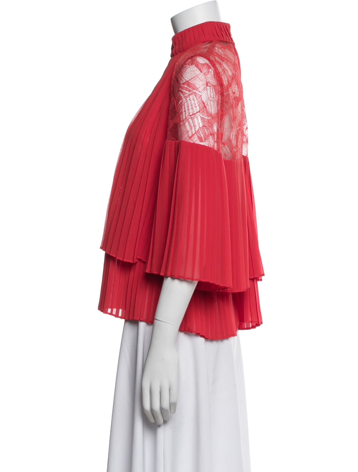Elie Saab Three-Quarter Sleeve Blouse
