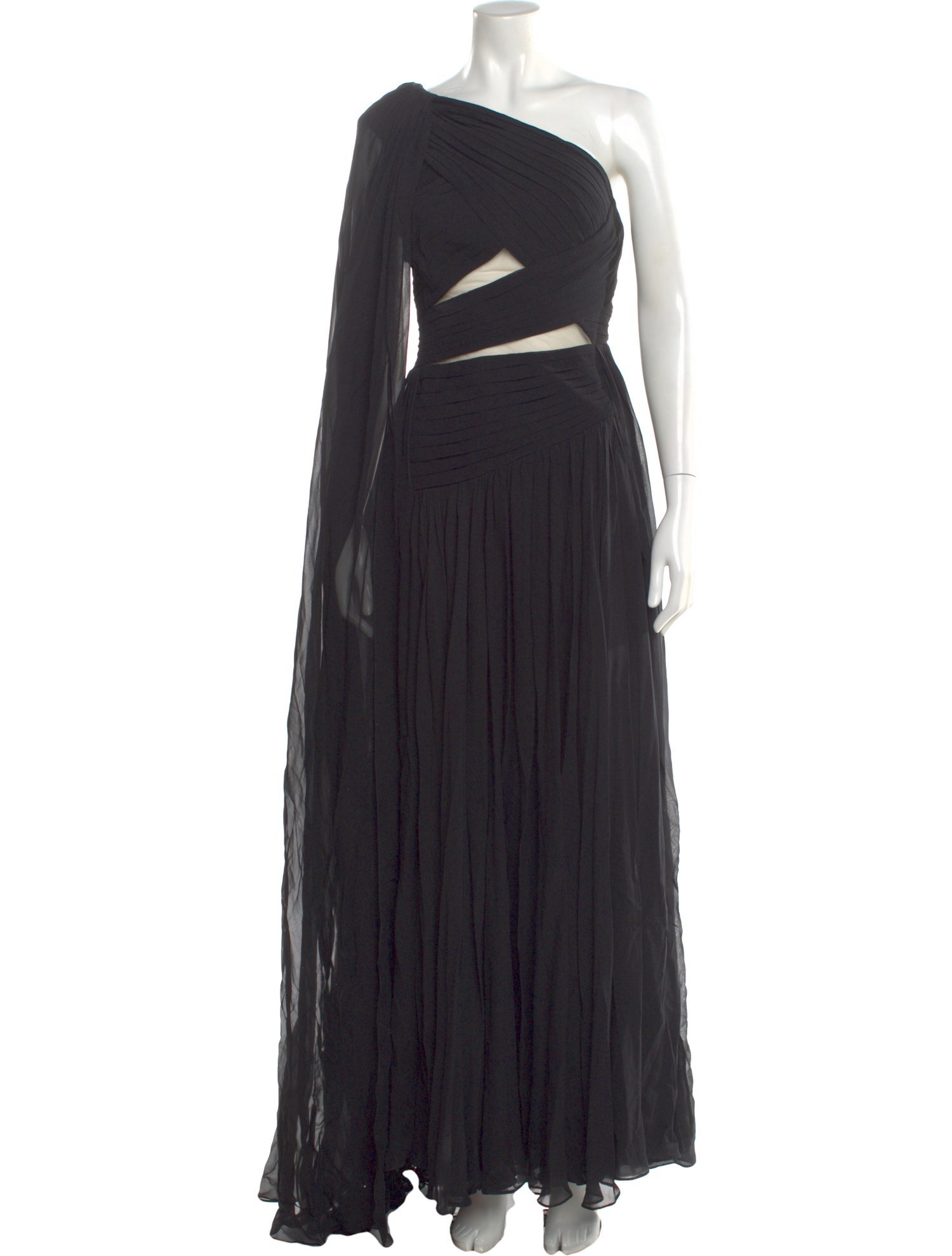 Elie Saab Silk Long Dress