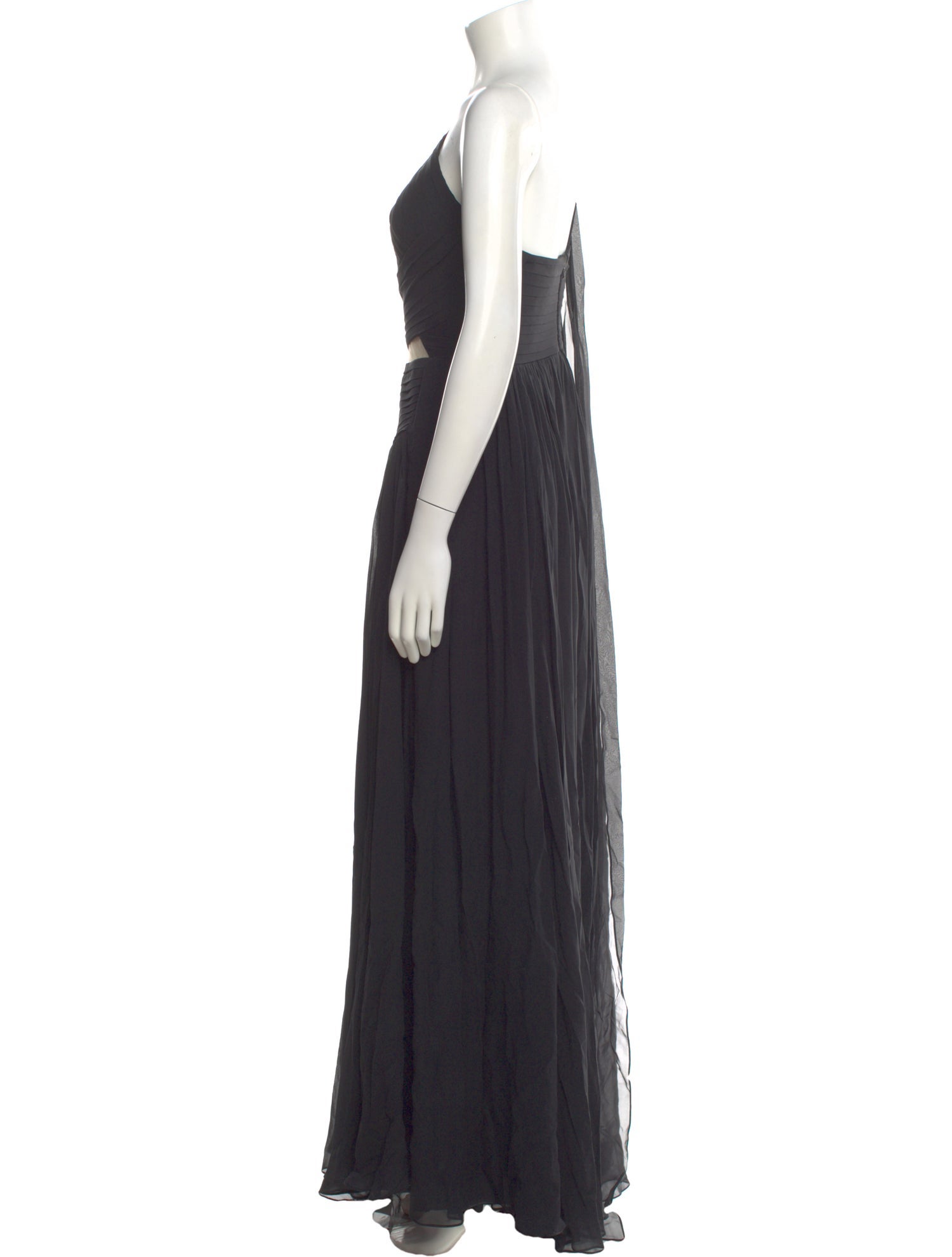 Elie Saab Silk Long Dress
