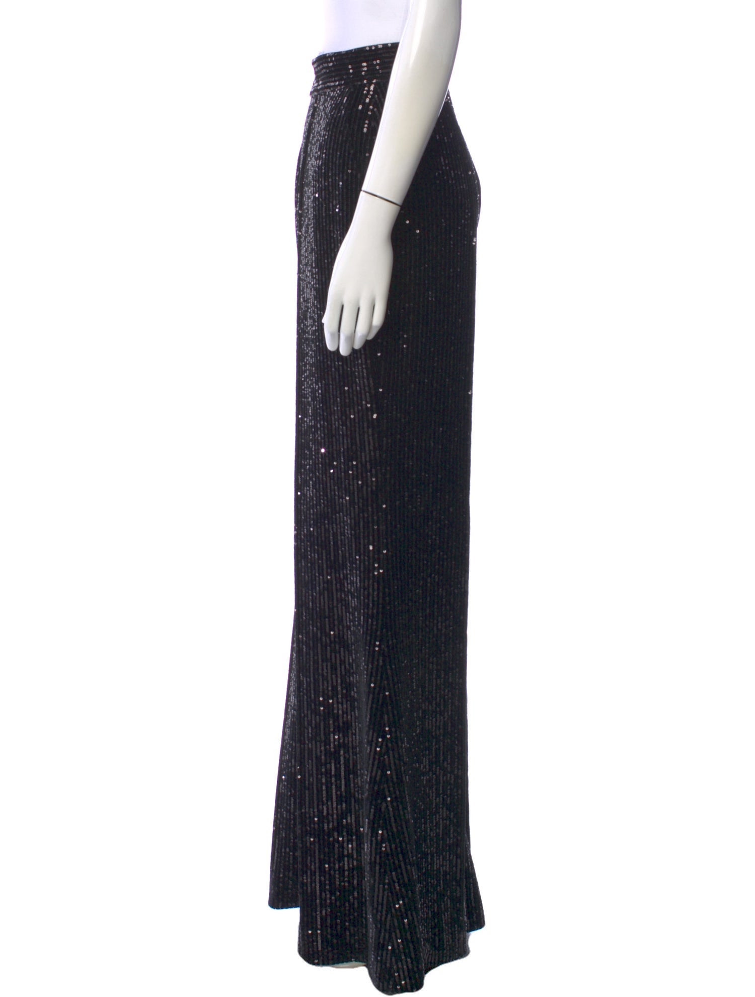 Elie Saab Sequin Wide Leg Pants