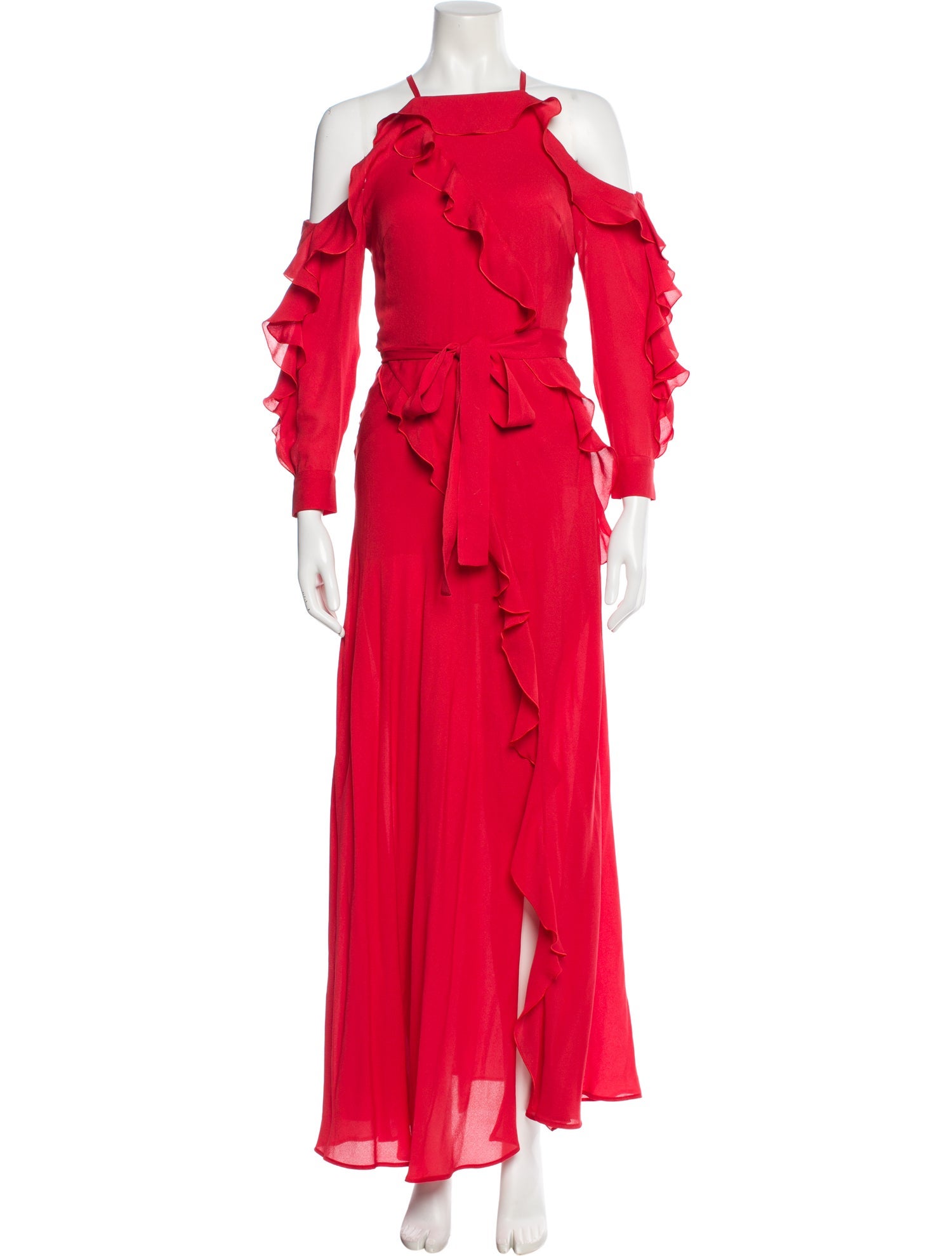 Elie Saab Silk Long Dress