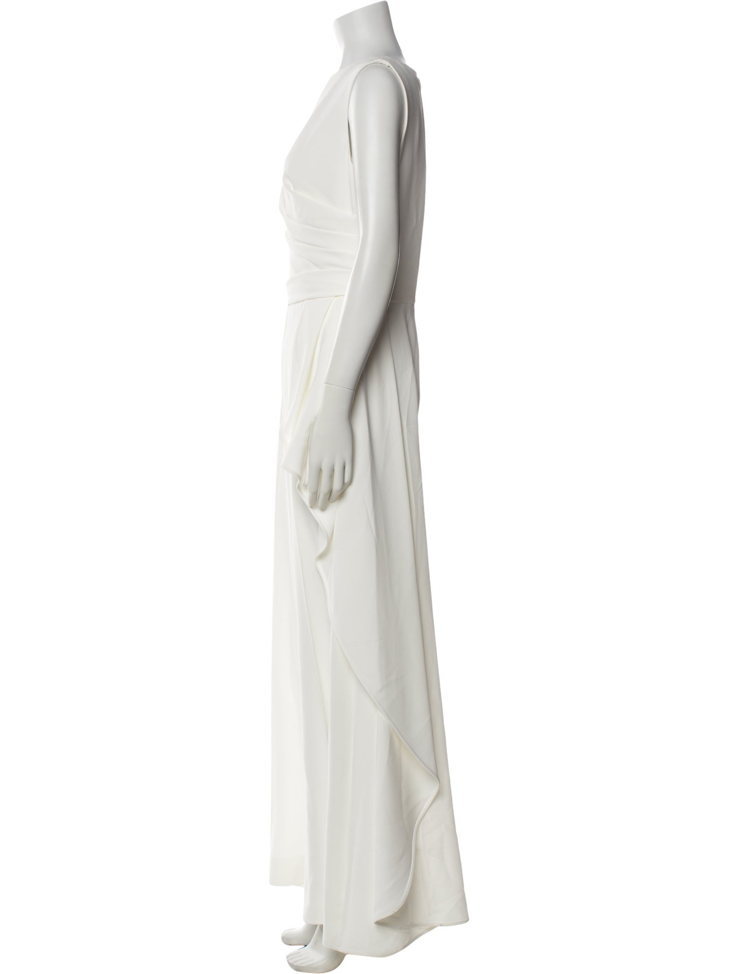 Elie Saab Bateau Neckline Jumpsuit