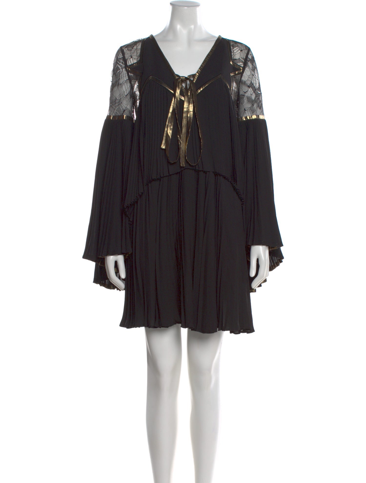 Elie Saab Graphic Print Mini Dress