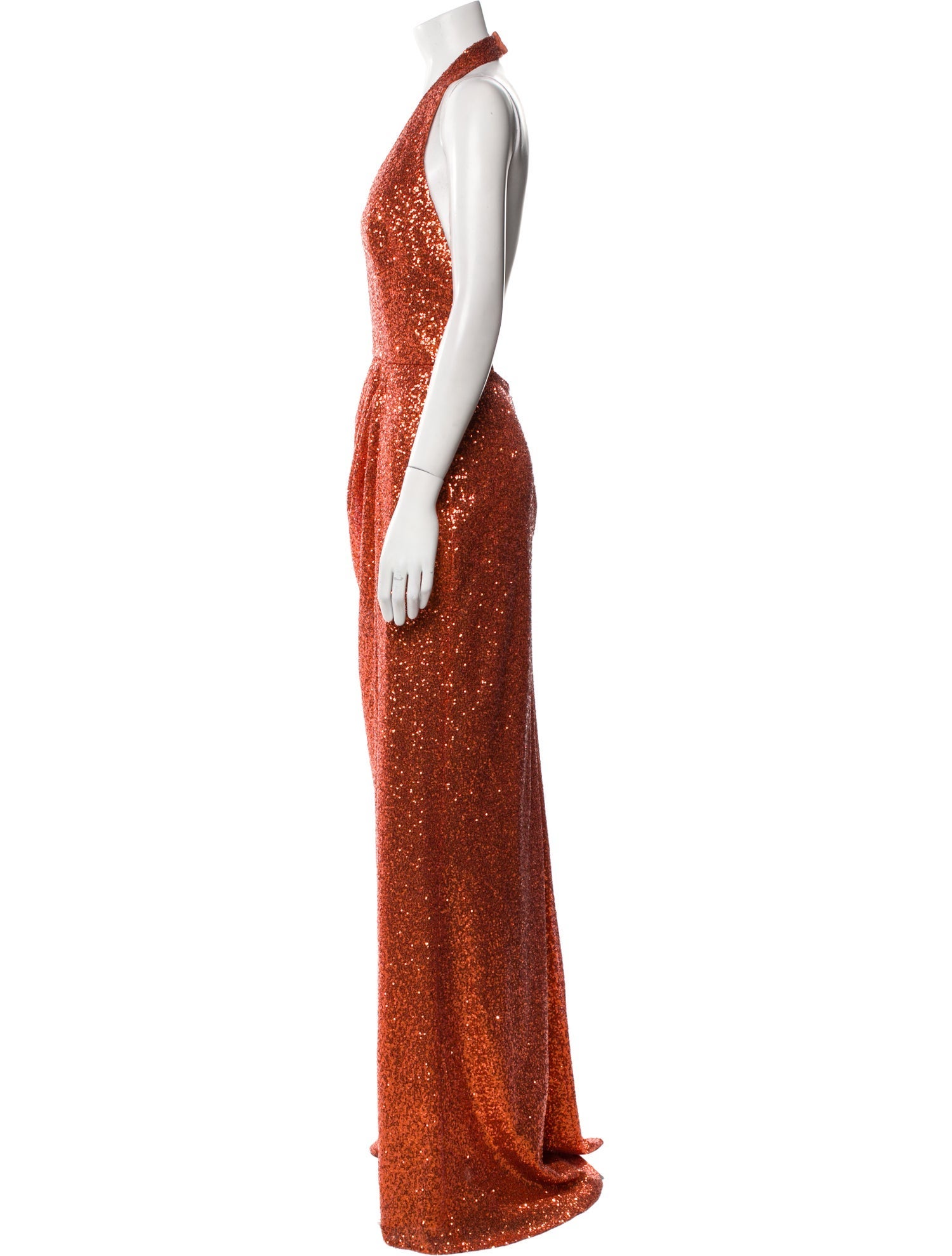 Elie Saab Halterneck Long Dress