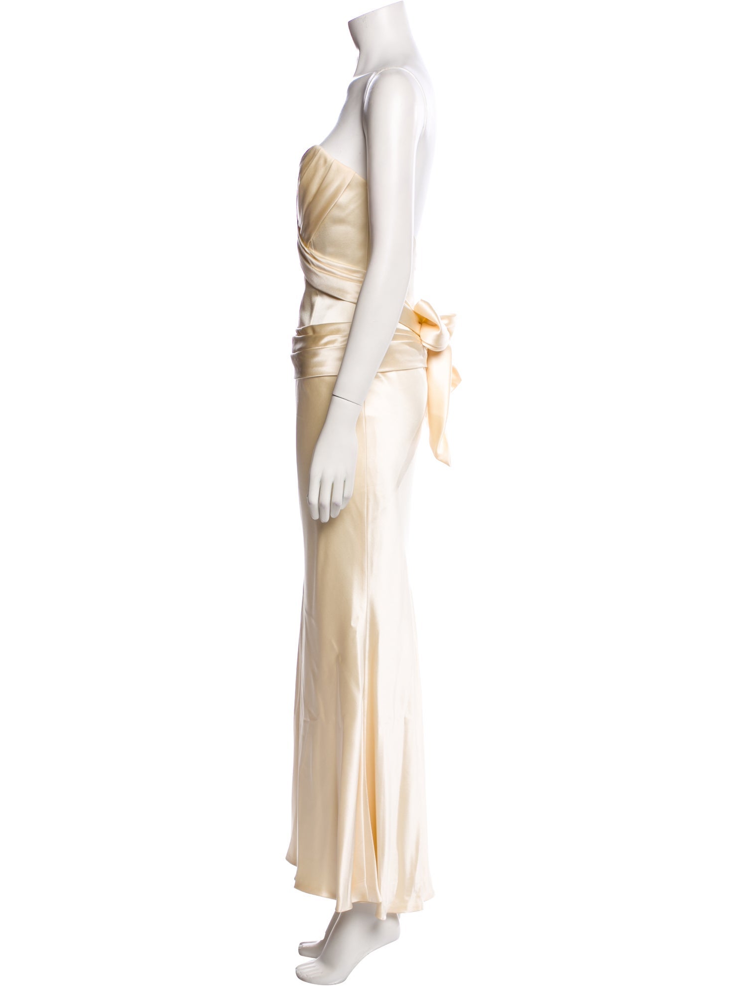 Elizabeth Fillmore Silk Long Dress
