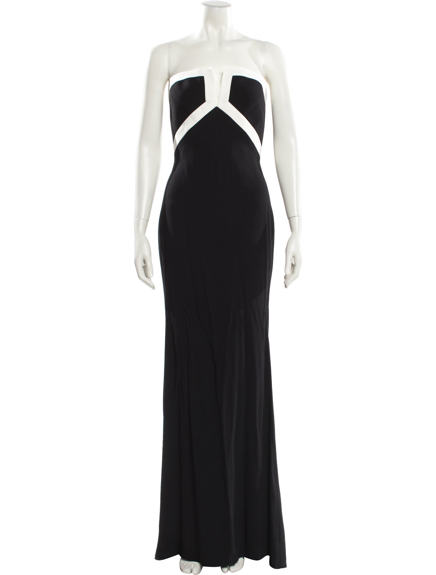 Elizabeth Kennedy Strapless Long Dress w/ Tags