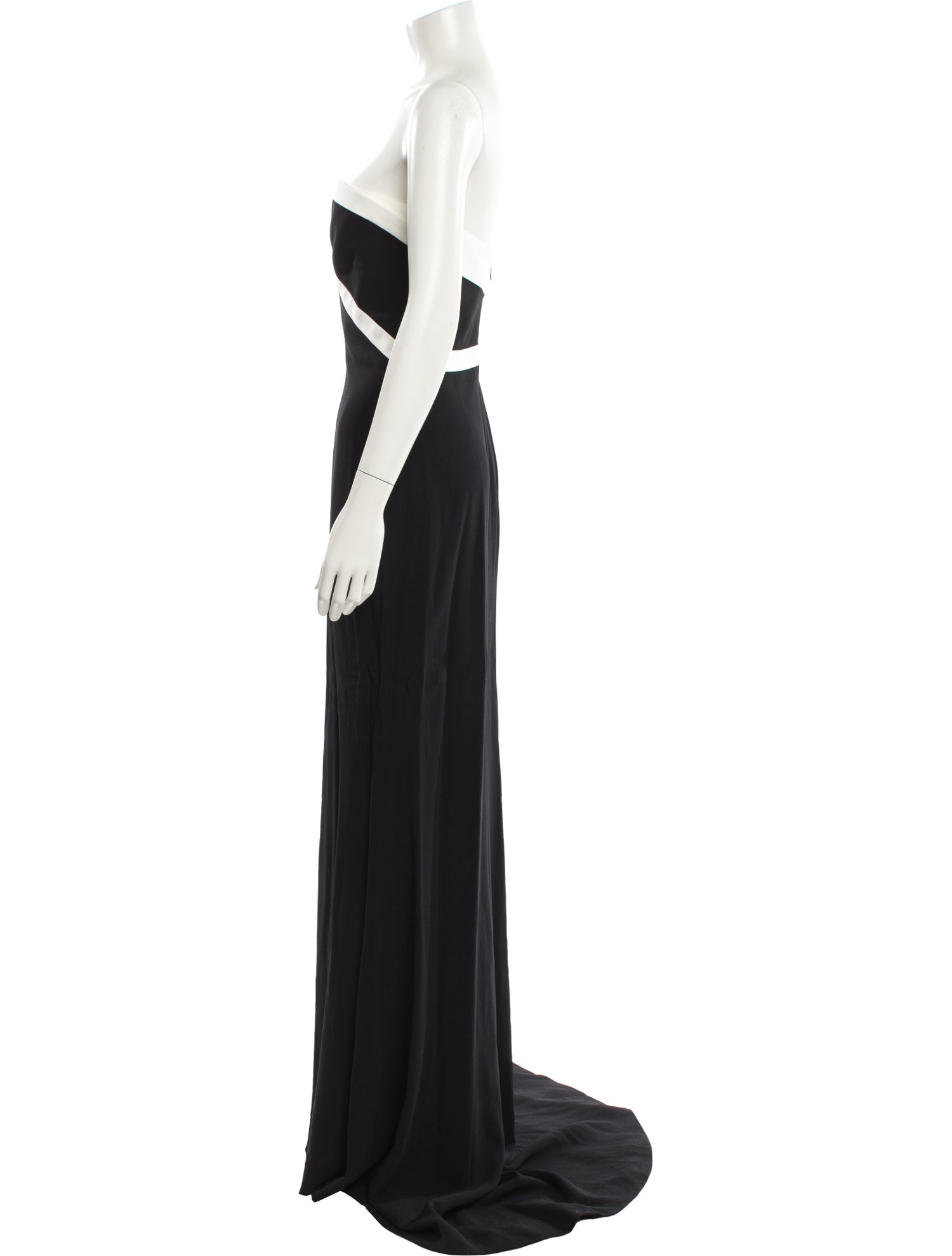 Elizabeth Kennedy Strapless Long Dress w/ Tags