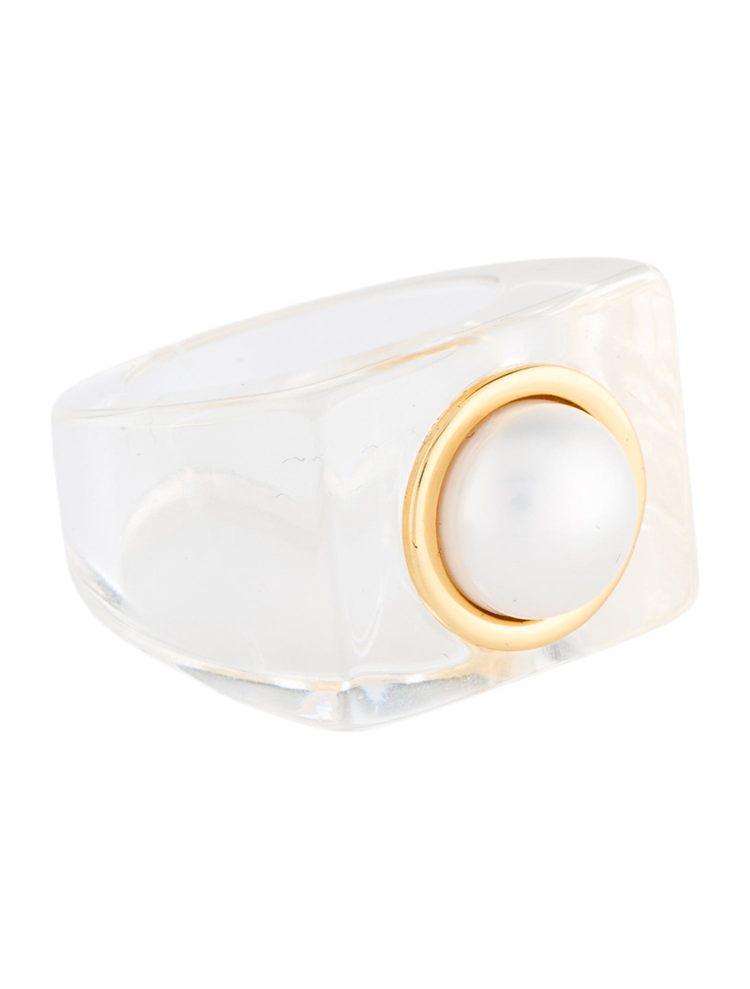 éliou Pearl Transparent Heather Ring
