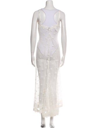 éliou V-Neck Long Dress