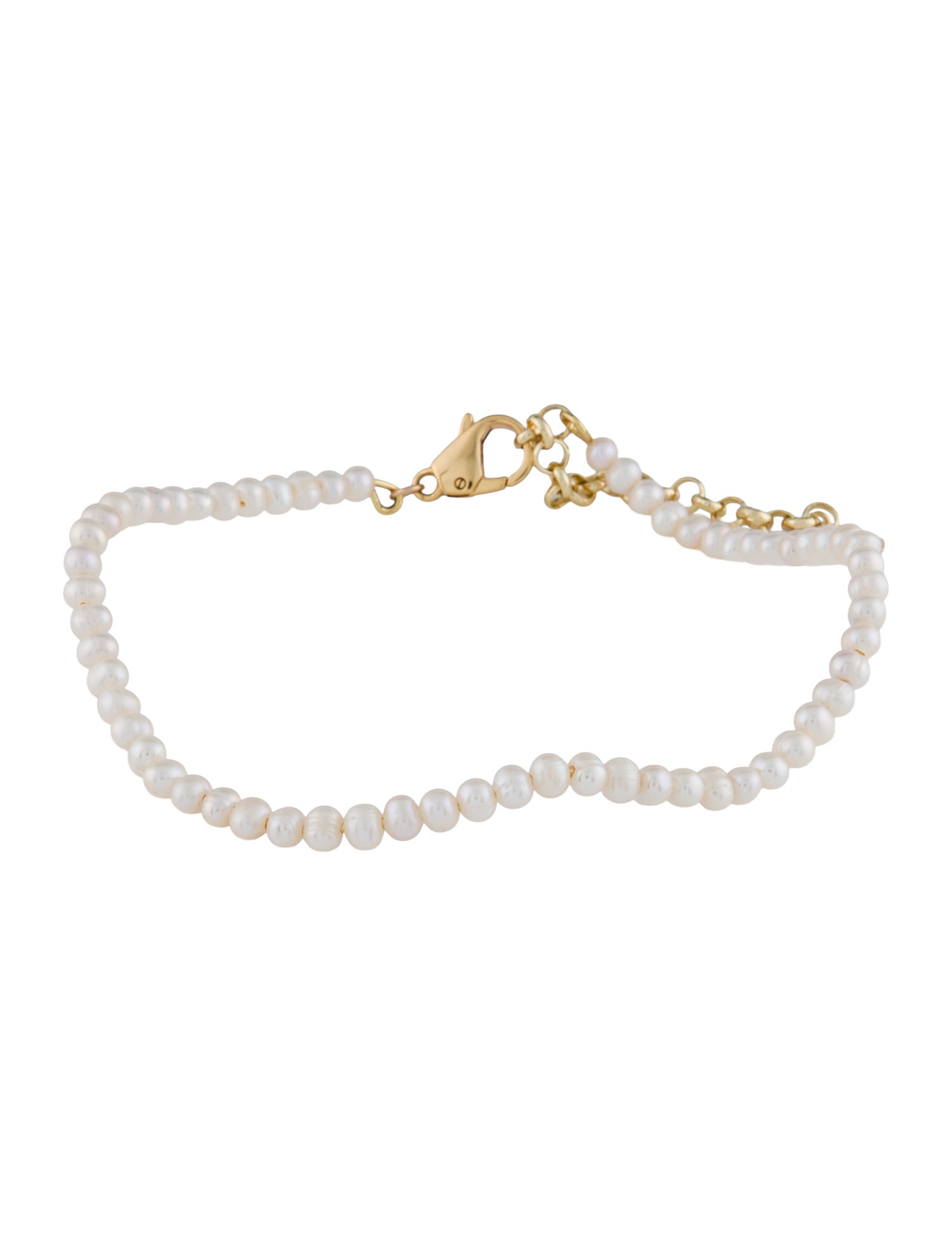 éliou Pearl Gina Wavy Collar Necklace