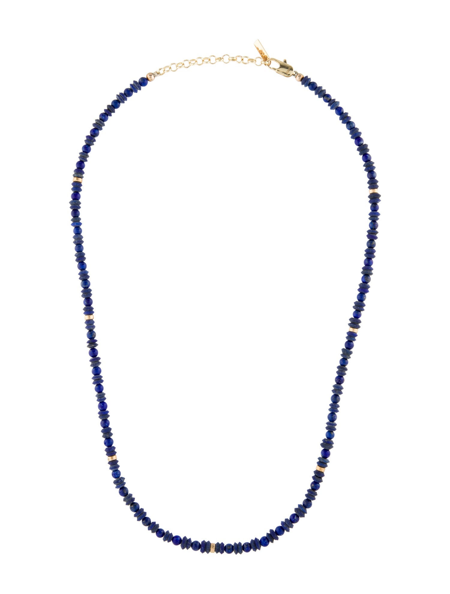 éliou Lapis Lazuli Leo Beaded Necklace