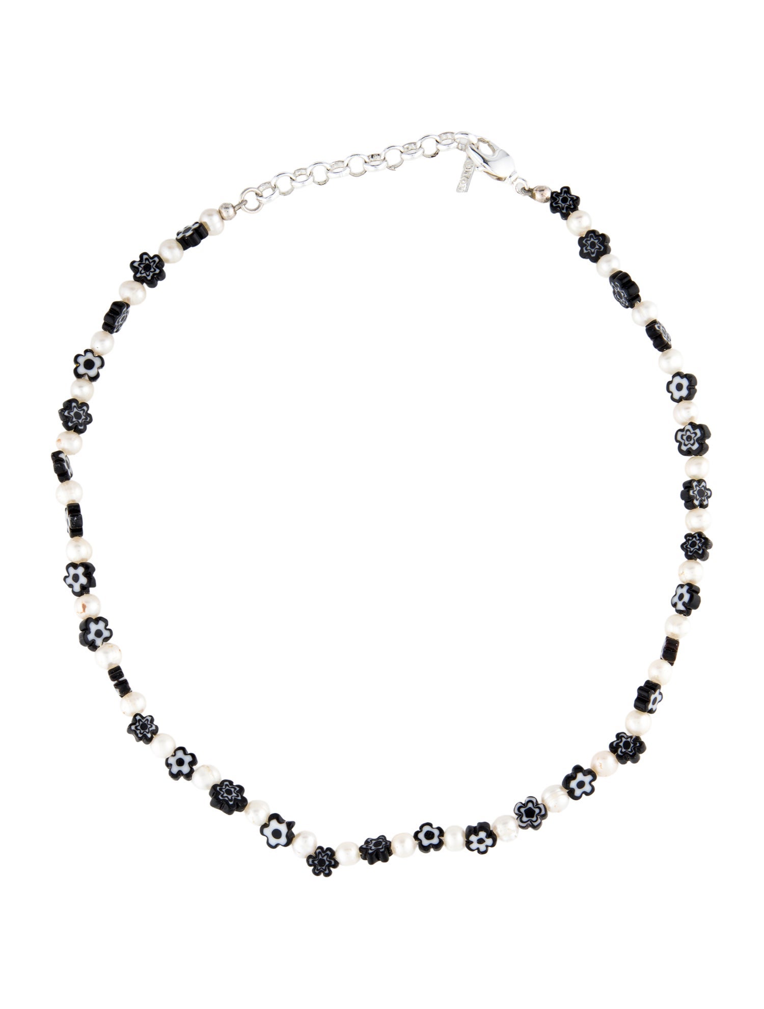 éliou Pearl & Resin Beaded Jengo Necklace