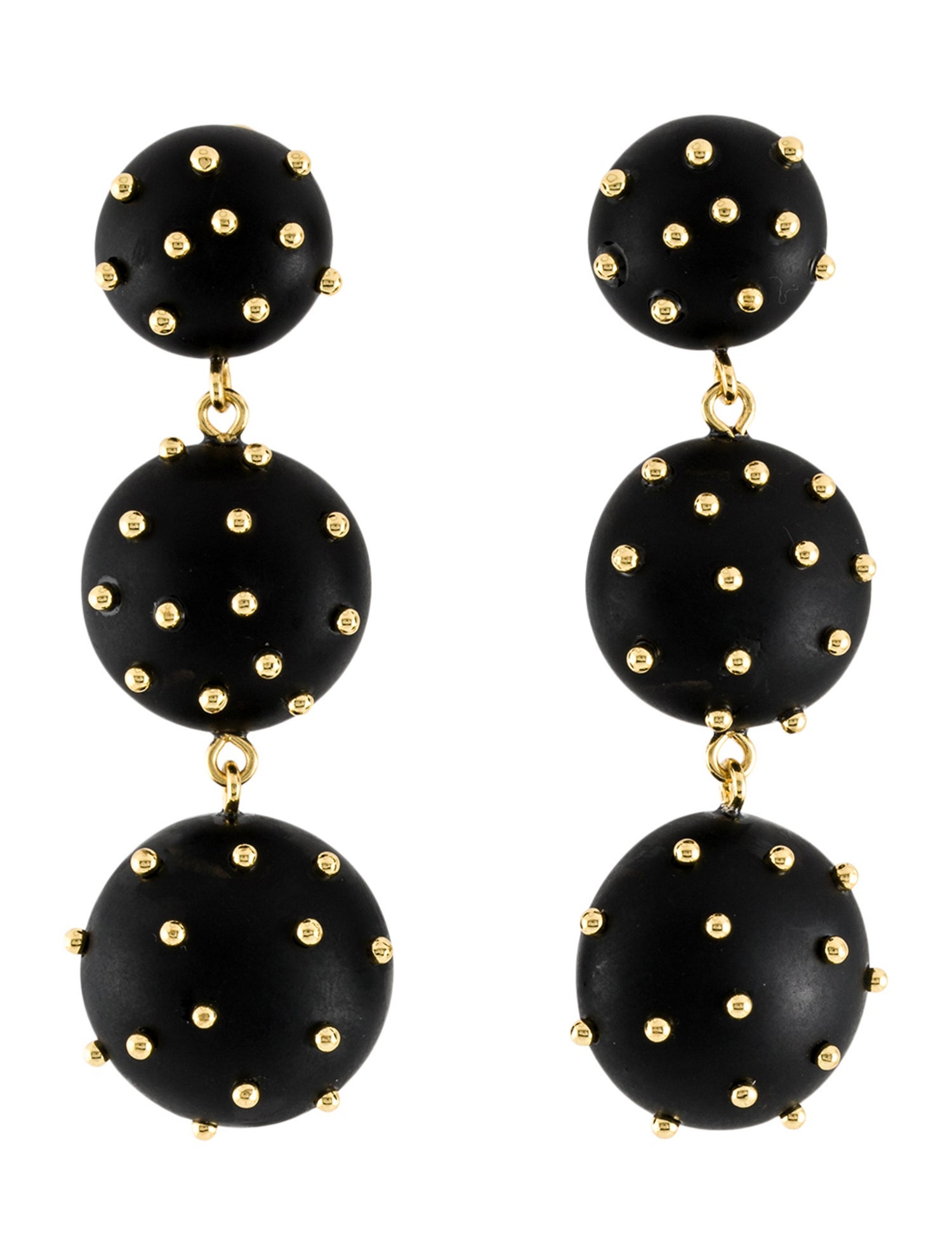 éliou Resin Studded Drop Earrings