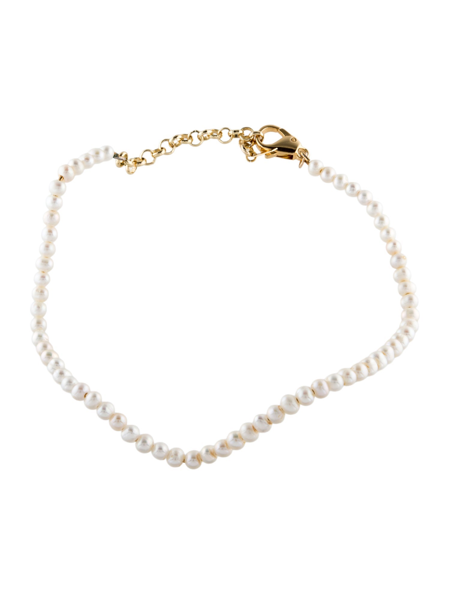 éliou Pearl Gina Wavy Collar Necklace