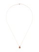 Elizabeth Street 18K Tourmaline Pendant Necklace