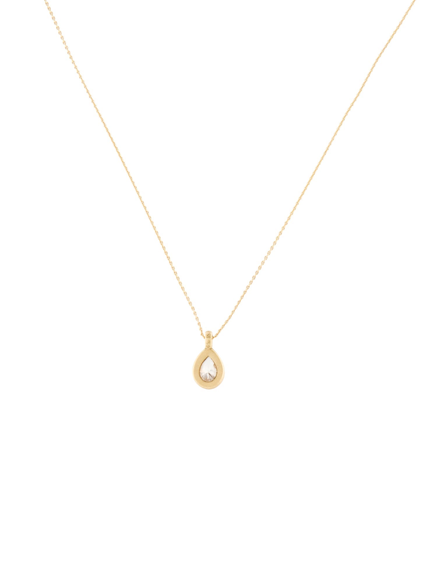 Elizabeth Street 18K Diamond Pendant Necklace