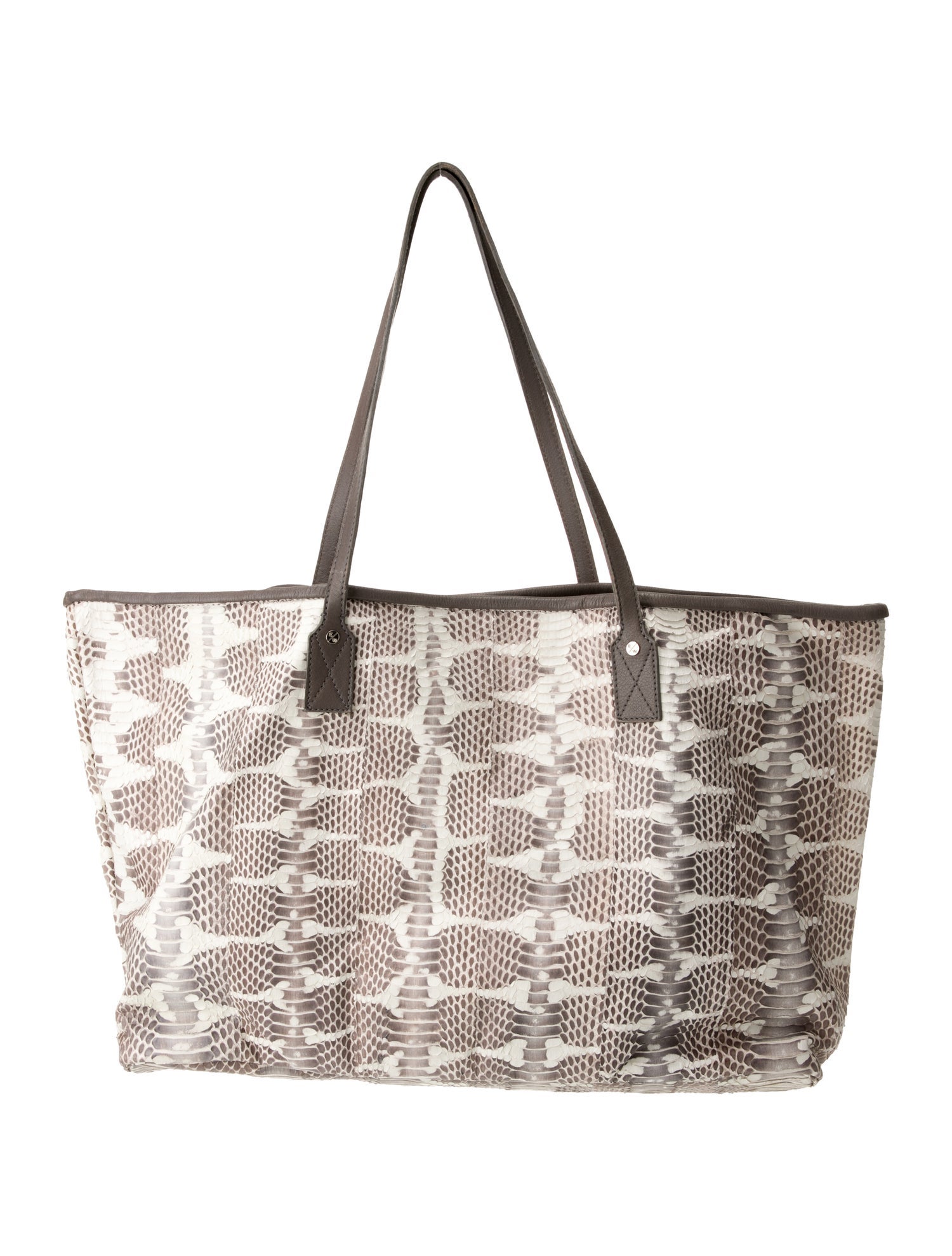 Elisabeth Weinstock Snakeskin Tote