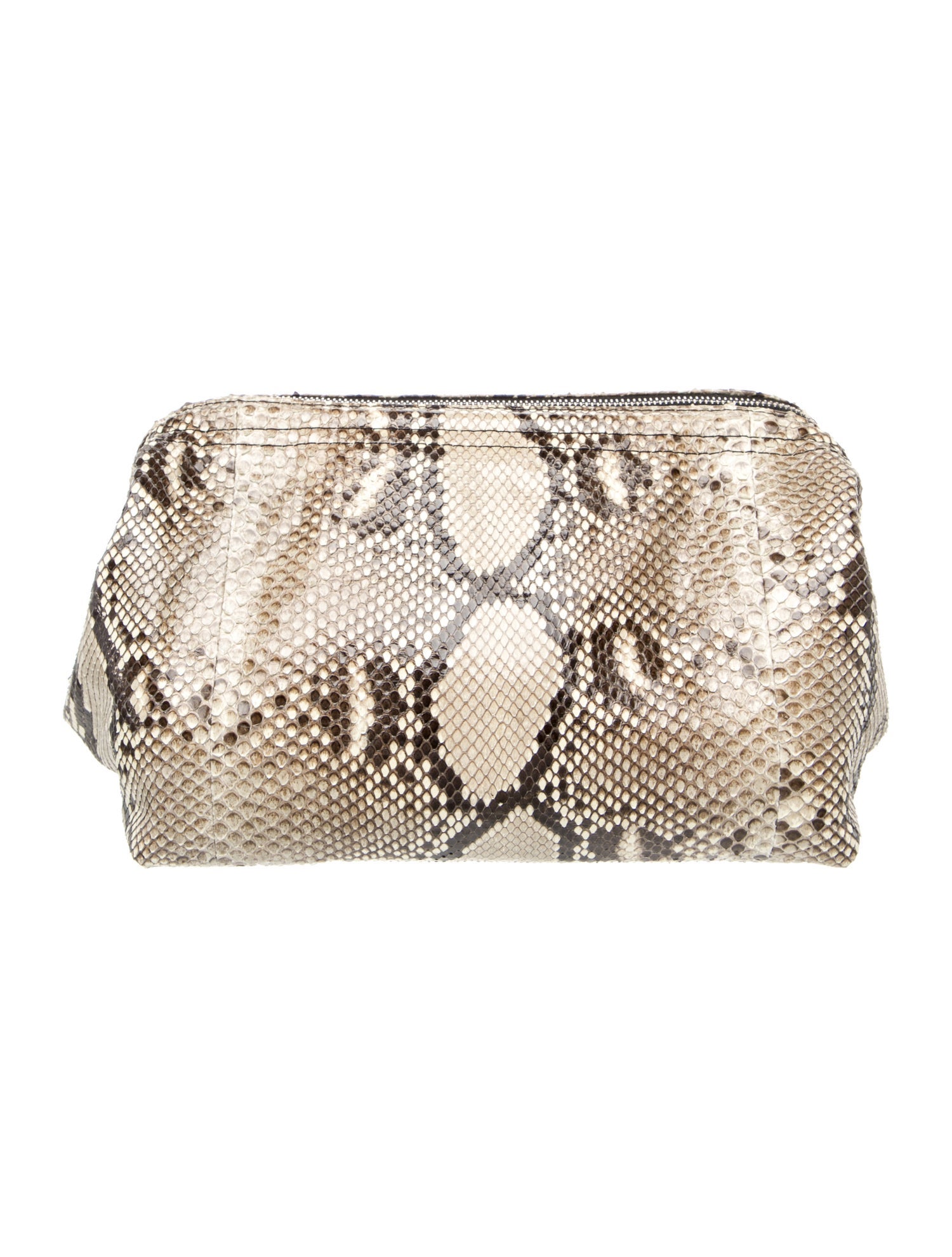 Elisabeth Weinstock Snakeskin Clutch