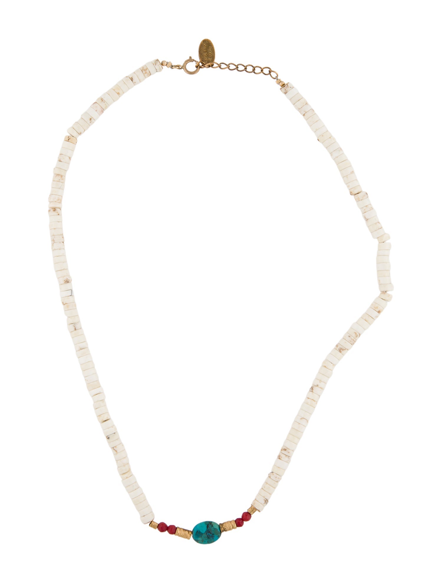 Elise Tsikis Multistone Collar Necklace