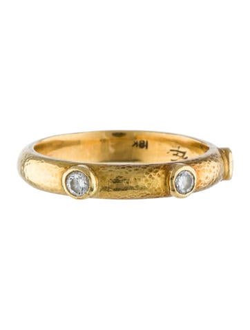 Elizabeth Locke Diamond Band Ring