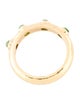 Elizabeth Locke 18K Tsavorite Stack Ring