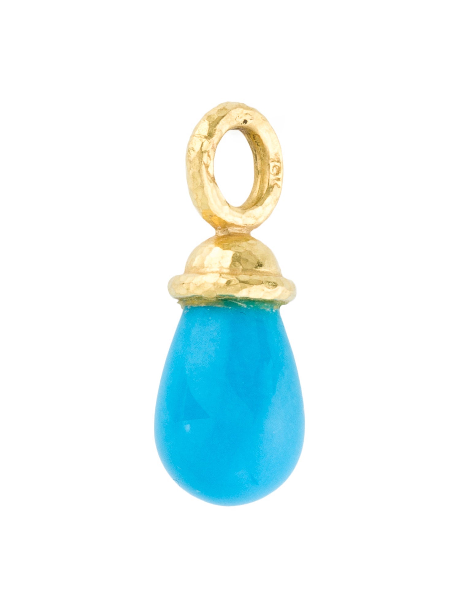 Charm Rosato 18K Enamel Purse Charm - 18K Yellow Gold