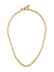 Elizabeth Locke 18K Toggle Chain Necklace