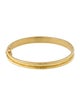 Elizabeth Locke 19K Thin Flat Bangle Bracelet