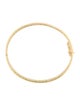 Elizabeth Locke 19K Thin Flat Bangle Bracelet
