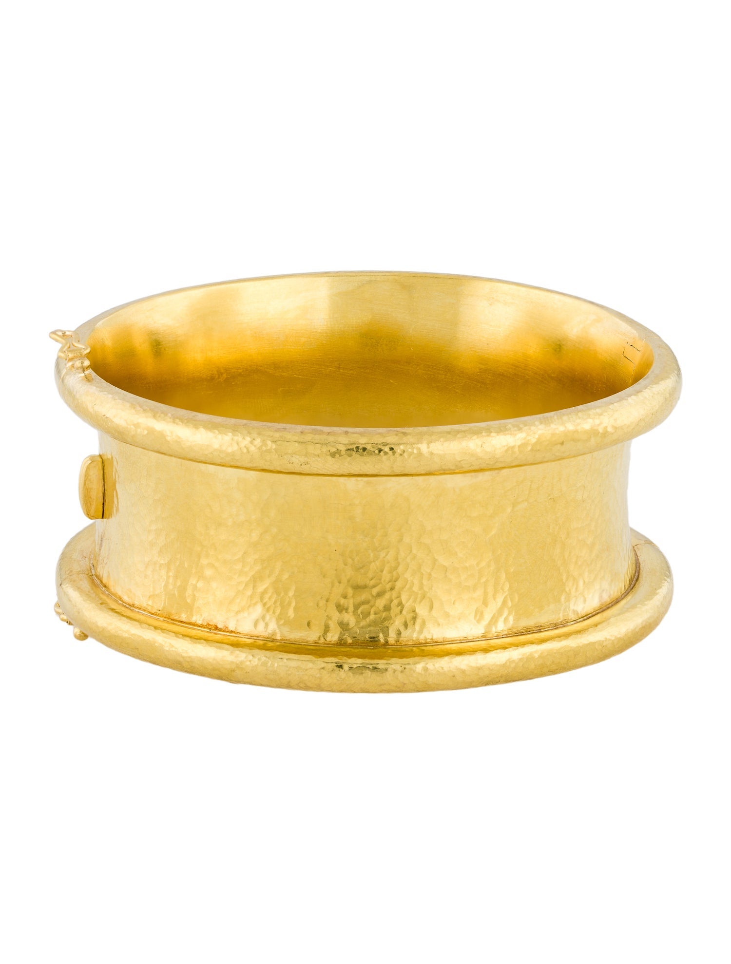Elizabeth Locke 18K Small Amulet Bangle