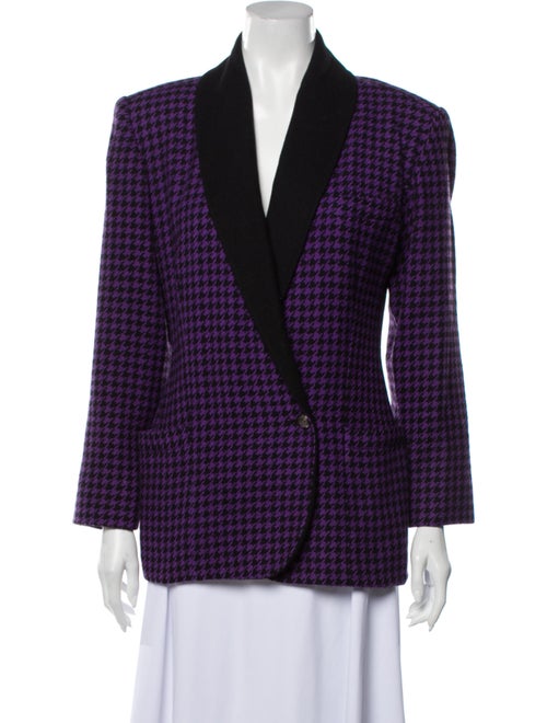 Emanuel Ungaro Vintage Virgin Wool Blazer Wool