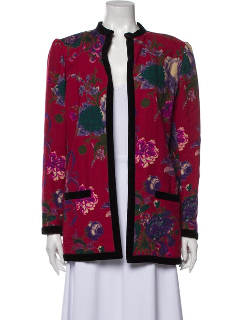 Emanuel Ungaro Vintage Floral Print Evening Jacket
