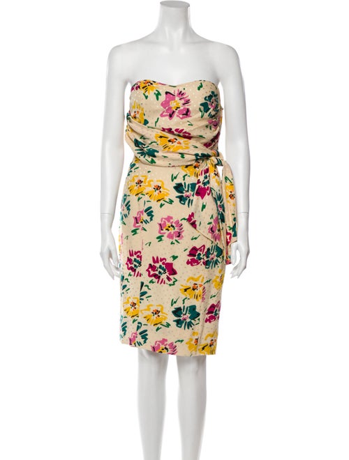 Emanuel Ungaro Vintage Mini Dress Brown