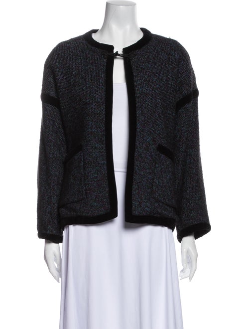 Emanuel Ungaro Vintage 1980's Evening Jacket Blue