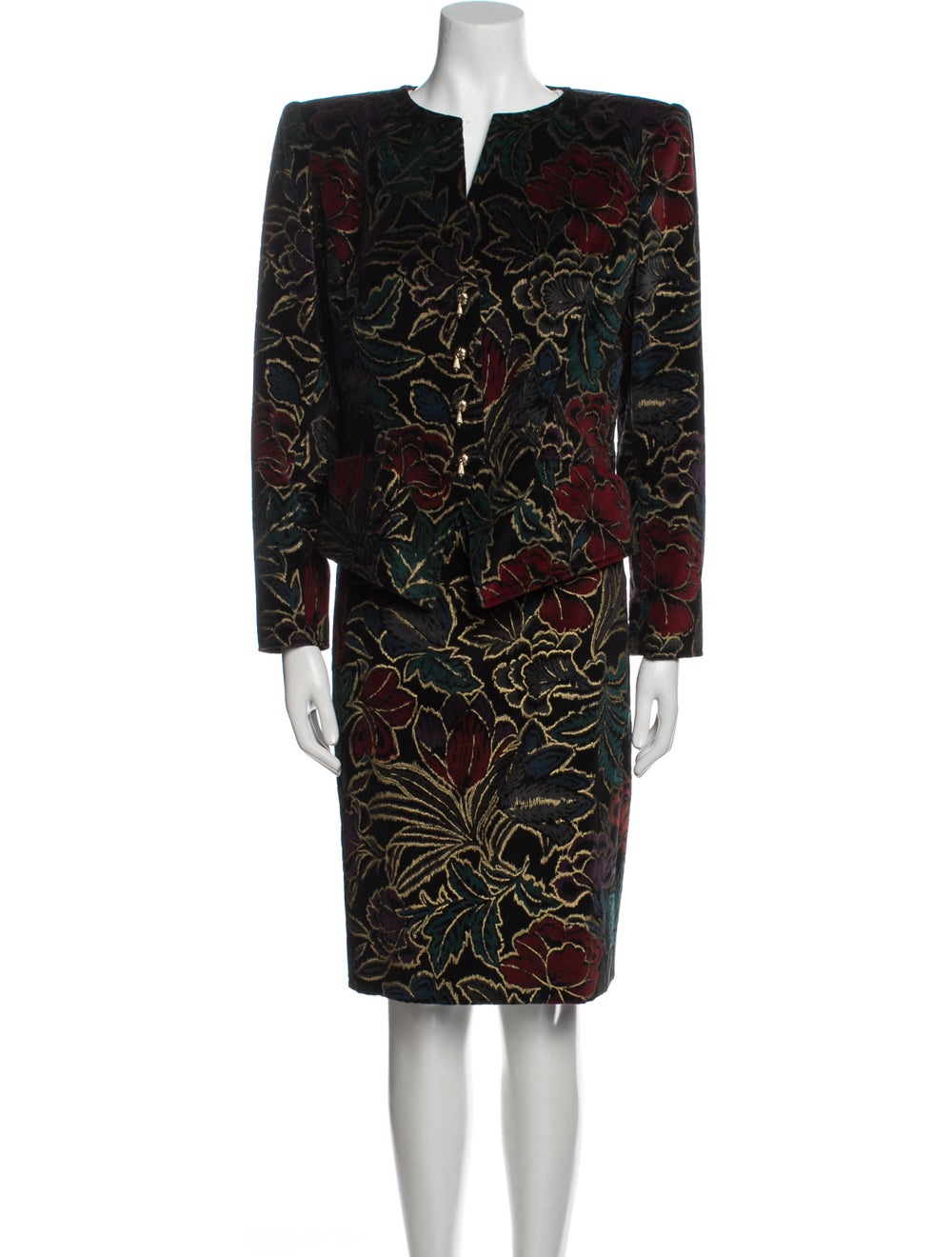Emanuel Ungaro Vintage 1980's Skirt Suit - image 1