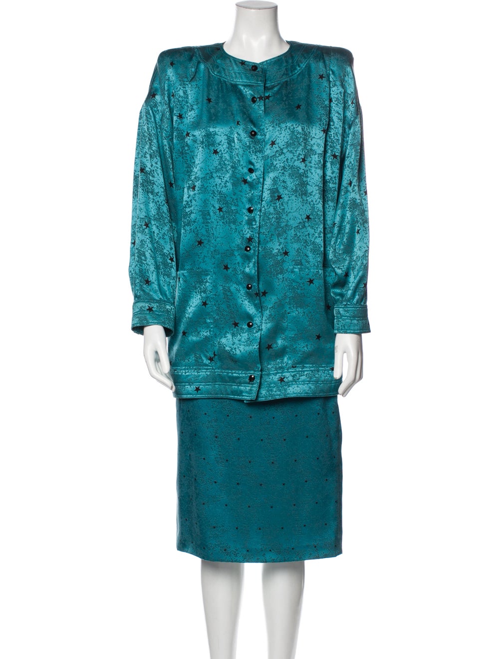 Emanuel Ungaro Vintage 1980's Skirt Set - image 1