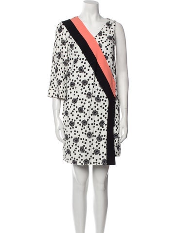 Emanuel Ungaro Dresses Polka Dot Print Mini Dress Us8, Fr40 | M