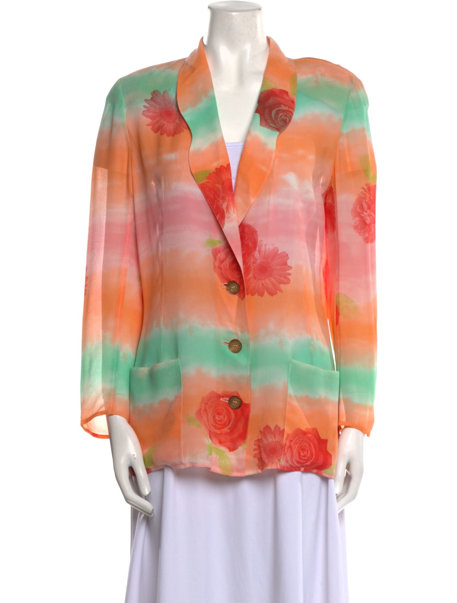 Emanuel Ungaro Vintage Printed Jacket
