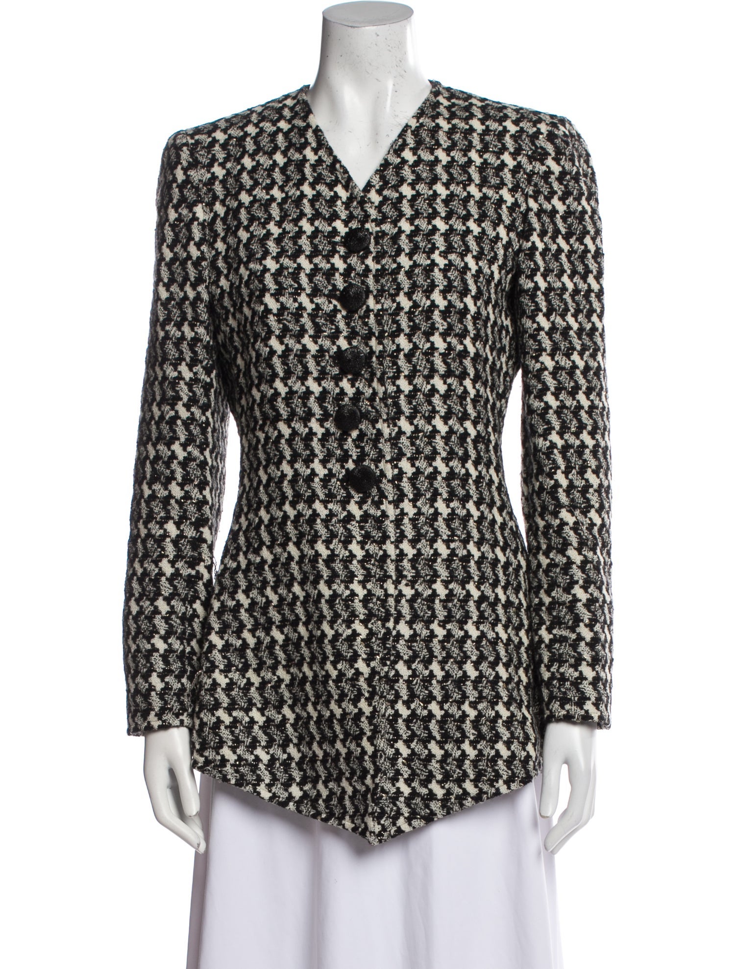 Emanuel Ungaro Wool Patterned Blazer