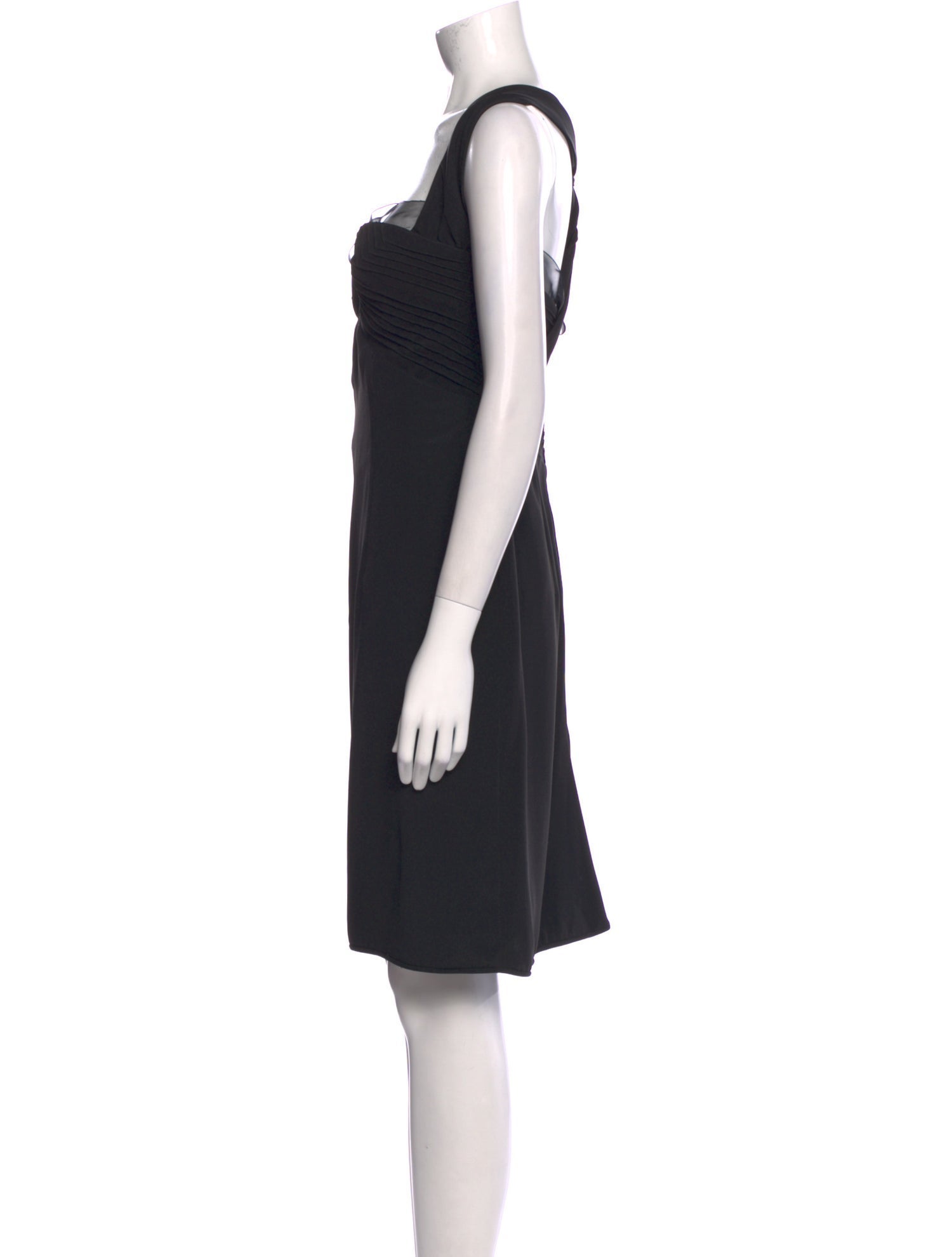 Emanuel Ungaro Square Neckline Midi Length Dress