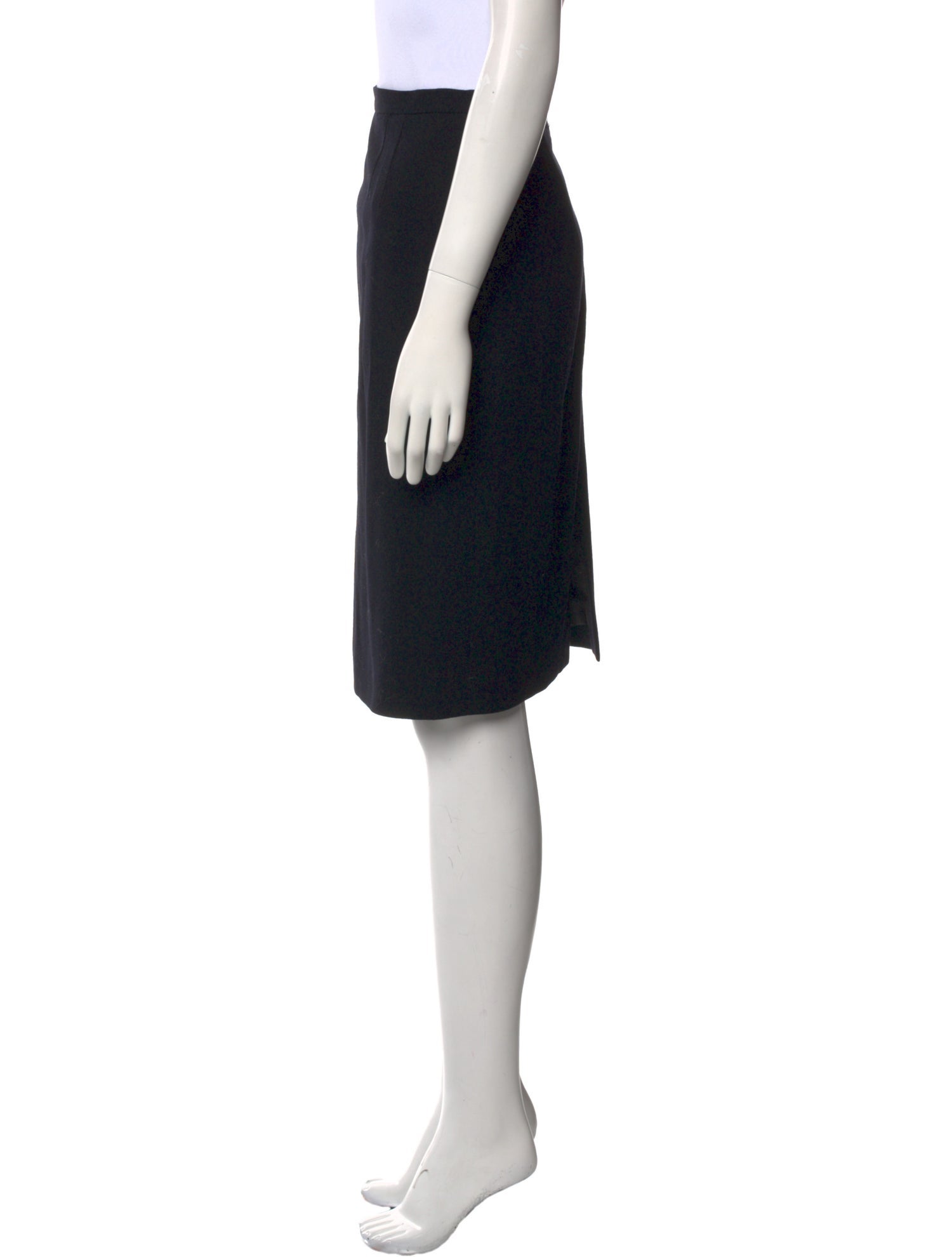 Emanuel Ungaro Wool Knee-Length Skirt w/ Tags