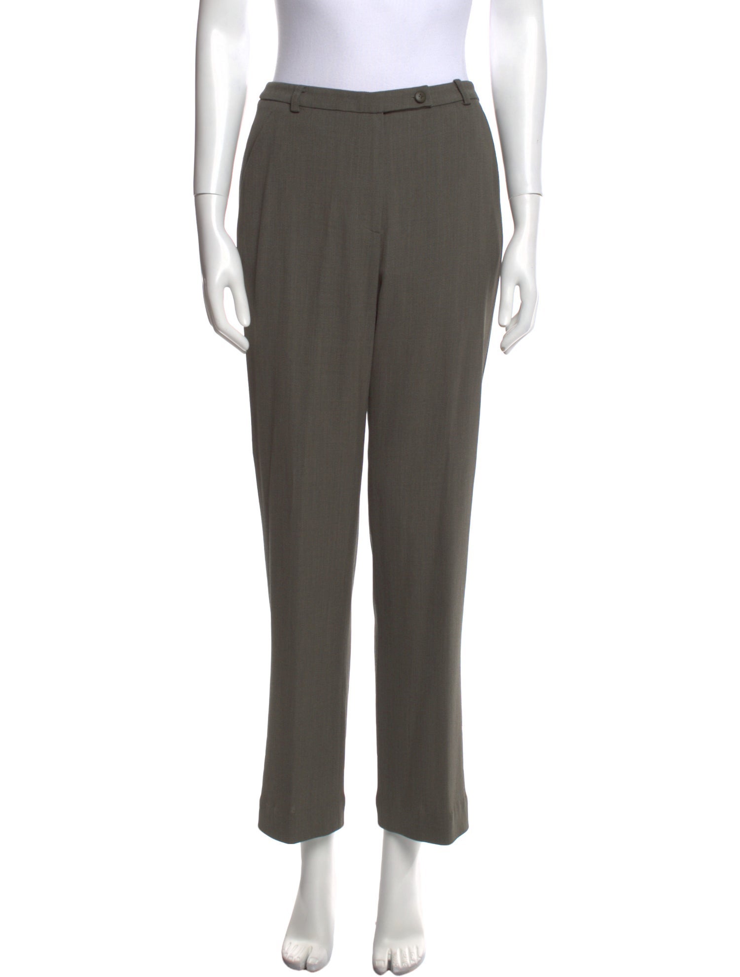 Emanuel Ungaro Wool Straight Leg Pants