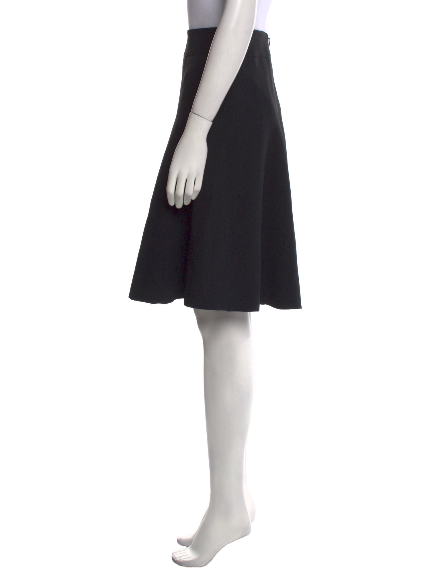 Emanuel Ungaro Wool Knee-Length Skirt