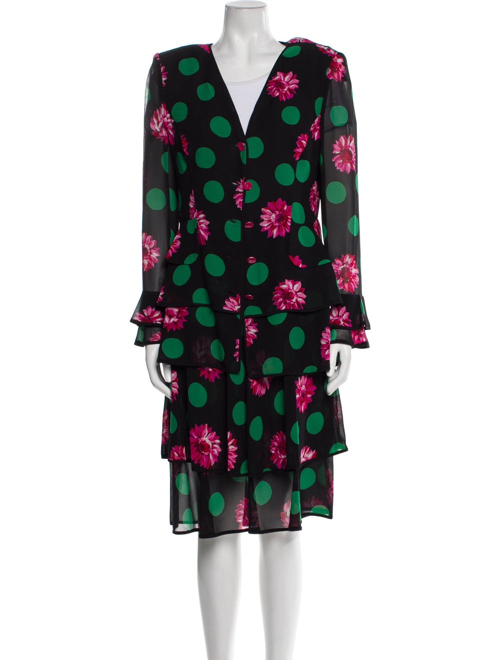 Emanuel Ungaro Two-Piece Skirt Suit Vintage From … - image 1